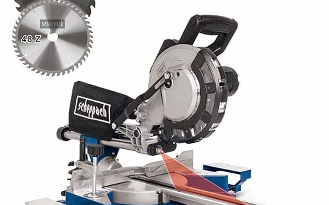 Test : scie à onglets Scheppach HM216 2000W et ses fonctionnalités avancées