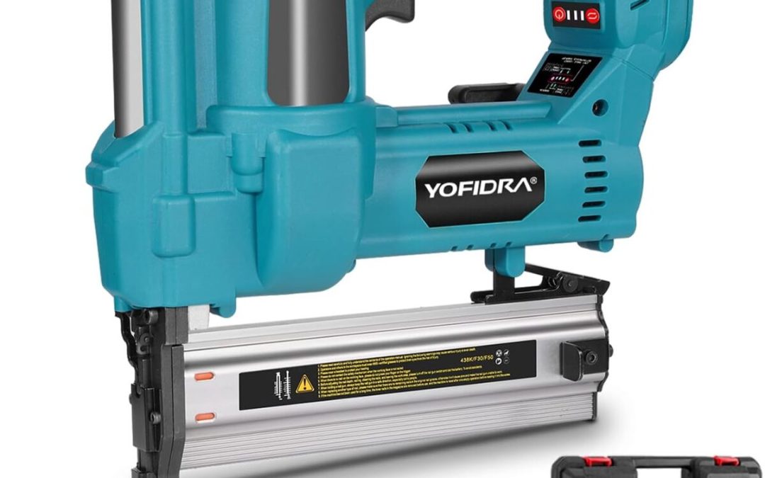 Test Yofidra : agrafeuse-cloueuse électrique 20V sans fil