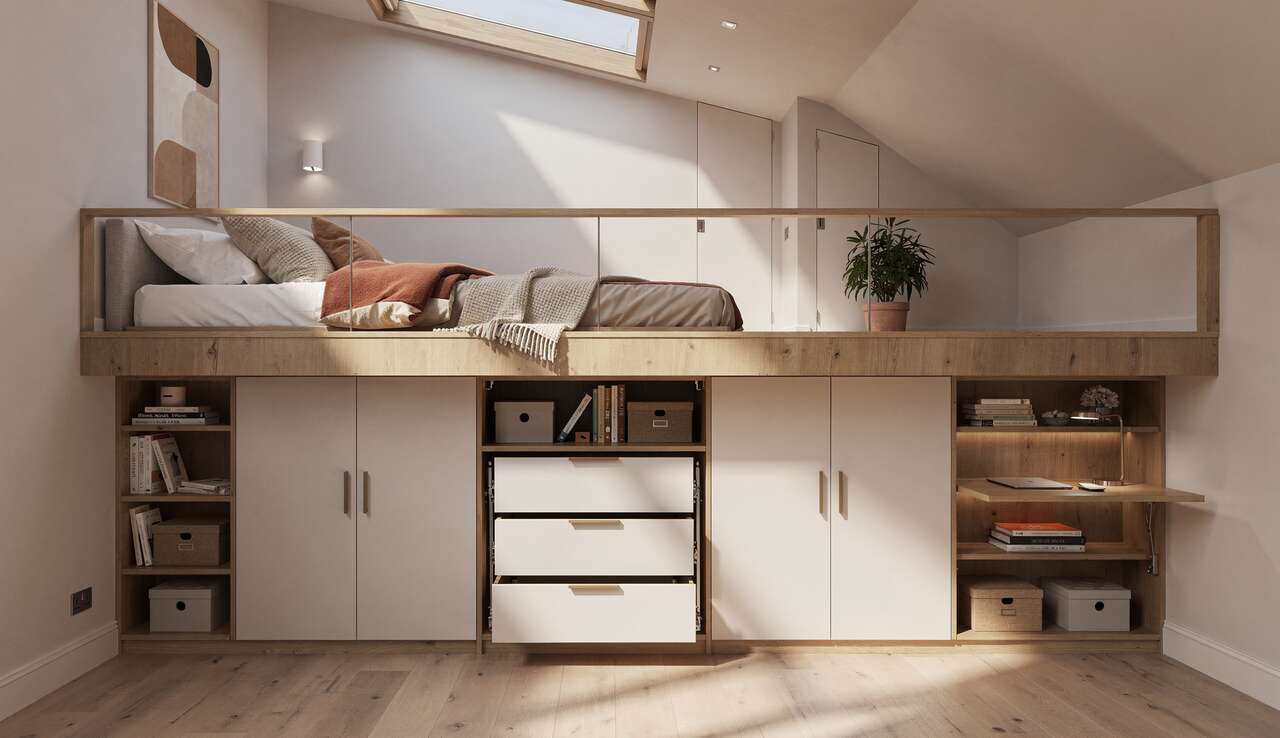 Am&eacute;nager l'espace sous une mezzanine