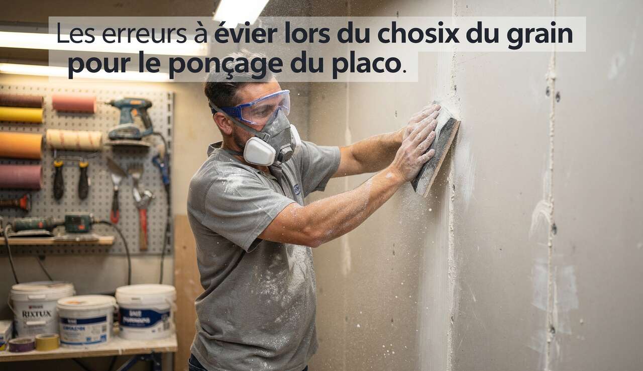 Les erreurs &agrave; &eacute;viter lors du pon&ccedil;age du placo