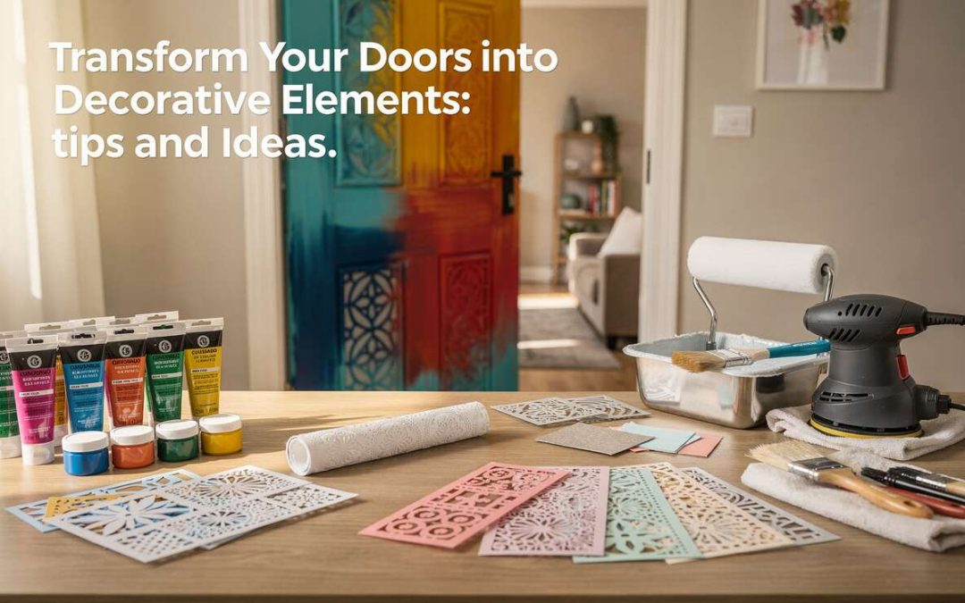 Transformer ses portes en éléments de décoration : astuces et idées