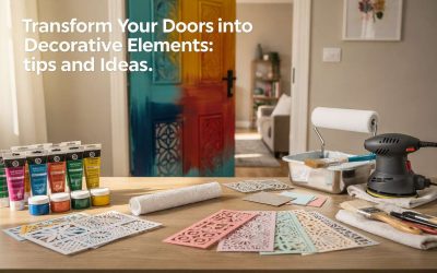 Transformer ses portes en éléments de décoration : astuces et idées