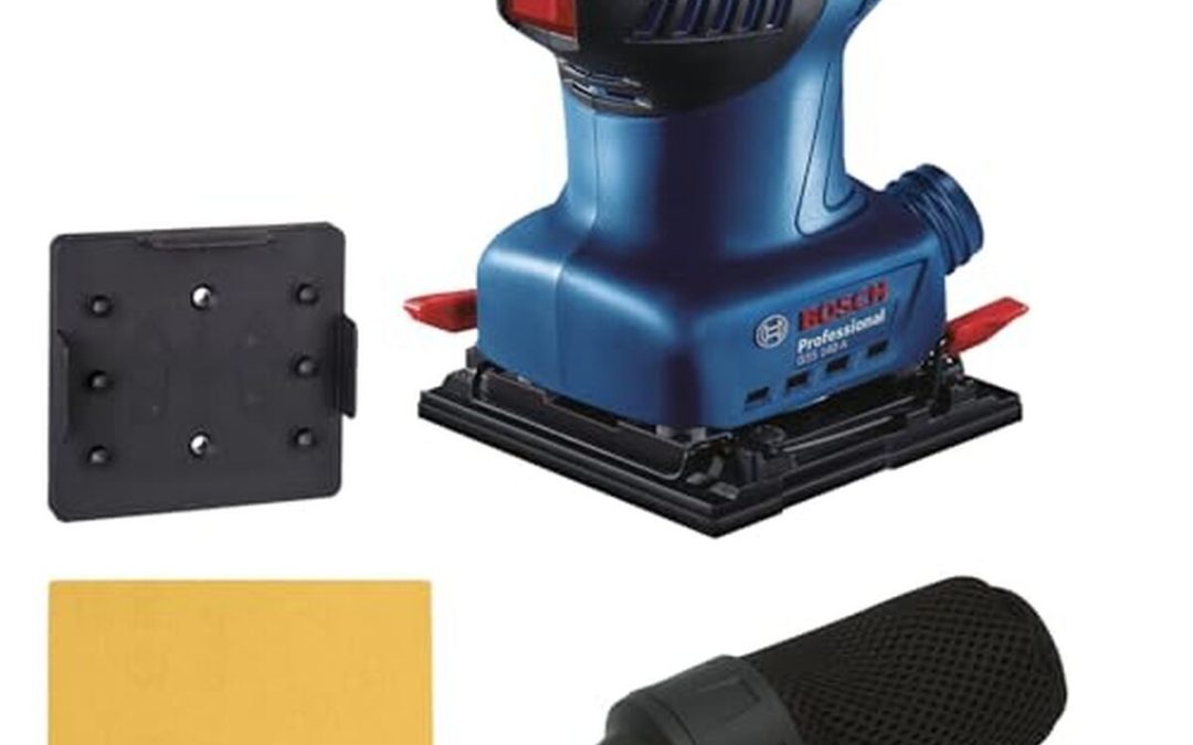 Test : bosch Professional Ponceuse vibrante GSS 140, moteur 220 W