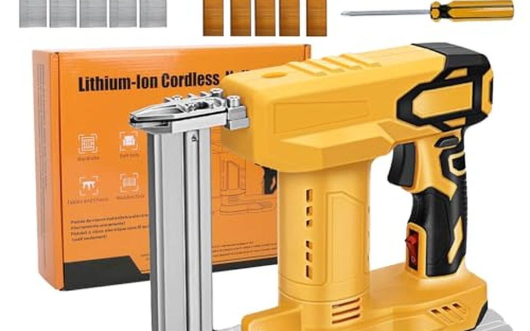 Test : cloueuse sans fil Dewalt 18GA