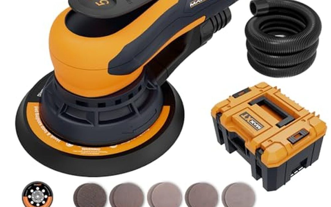 Test de la ponceuse orbitale MAXXT 5, 0mm 350W : puissance et polyvalence