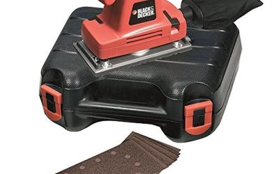 Test de la ponceuse vibrante Black & Decker KA274EKA 310 W