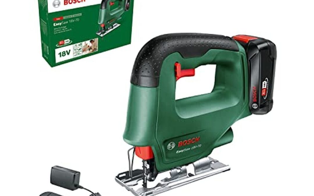 Test de la scie sauteuse sans fil Bosch EasySaw 18V-70