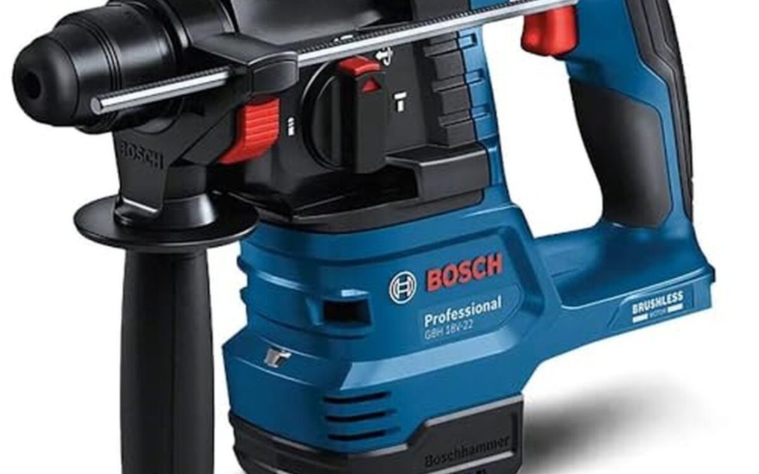 Test du perforateur sans-fil Bosch GBH 18V-22 : puissance et contrôle