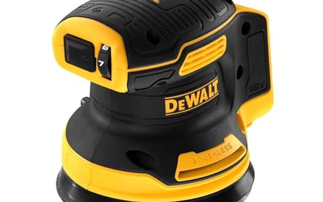Test : ponceuse excentrique Dewalt XR 18V DCW210N-XJ