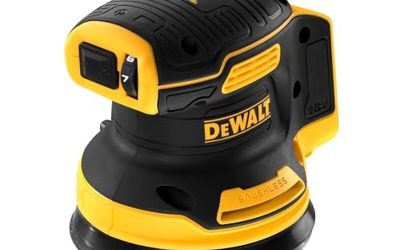 Test : ponceuse excentrique Dewalt XR 18V DCW210N-XJ