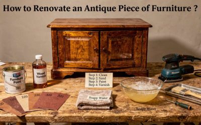 Comment rénover un meuble ancien ?