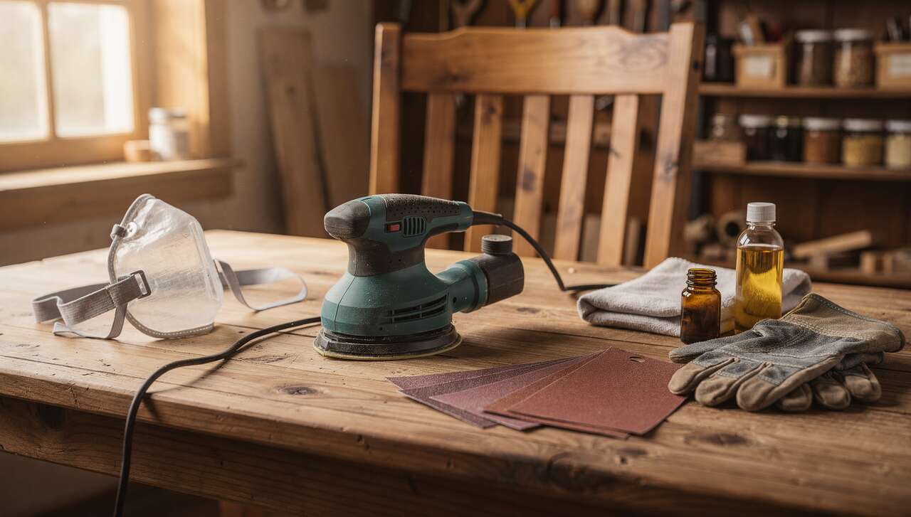 Conseils pour bien poncer un meuble en bois