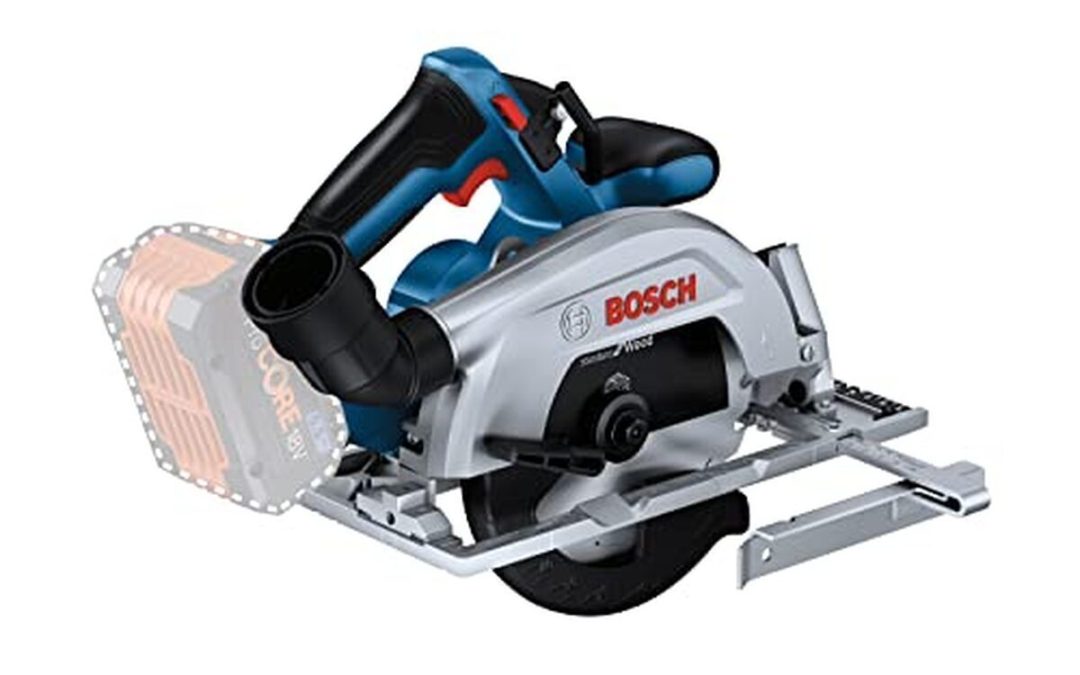 Test Bosch GKS 18V 57-2 : scie circulaire sans-fil performante