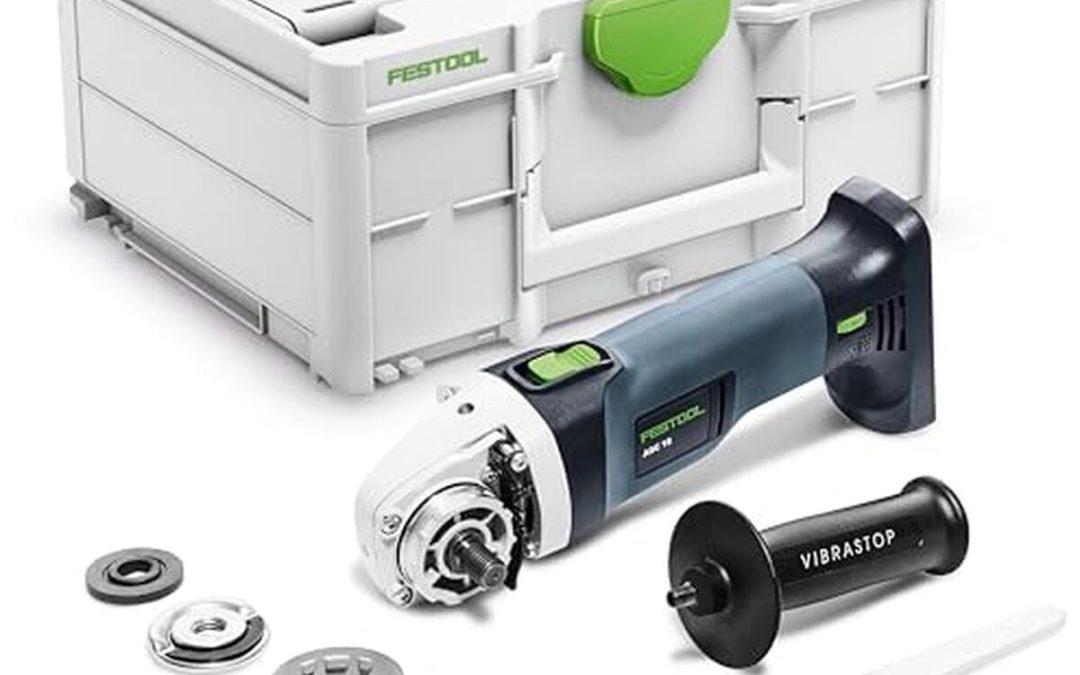 Test de la meuleuse d'angle sans fil Festool AGC 18-125