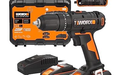 Test de la perceuse visseuse WORX WX370 sans fil 18V