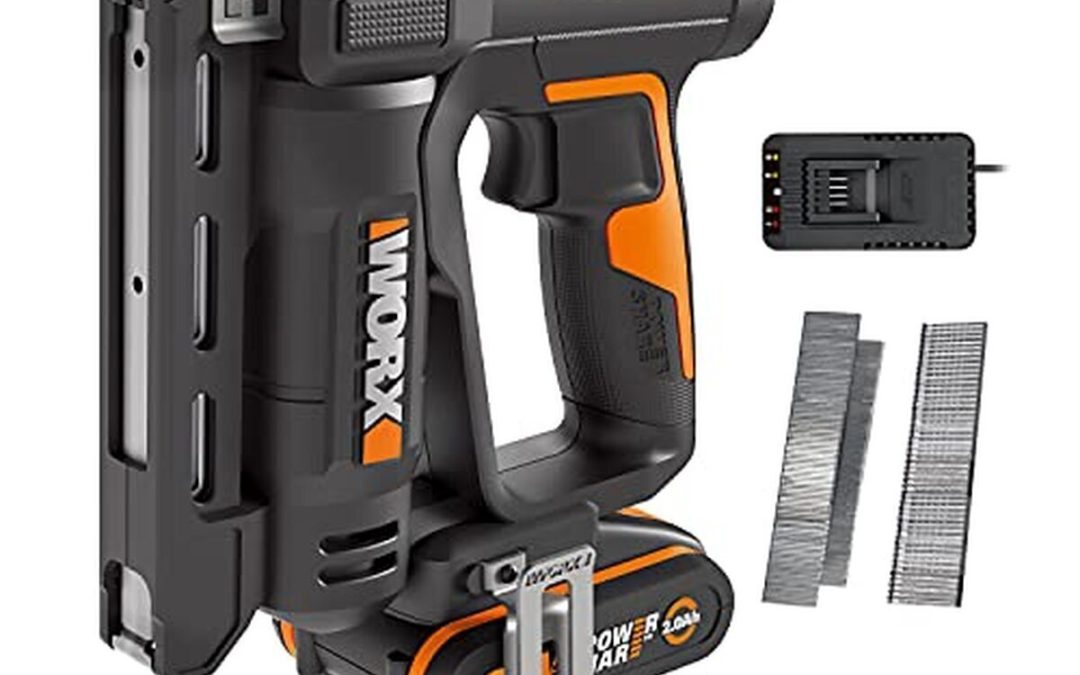 Test de l'agrafeuse cloueuse sans fil WORX WX843 18V