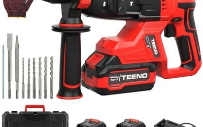 Test du marteau perforateur sans fil TEENO : puissance et efficacité remodelées