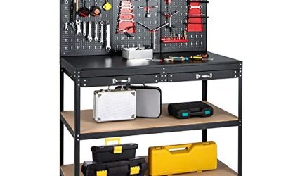 Test : établi GYMAX 121cm, atelier tout-en-un