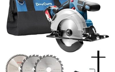 Test : scie circulaire sans fil Dong Cheng Ø165 mm, efficacité et polyvalence