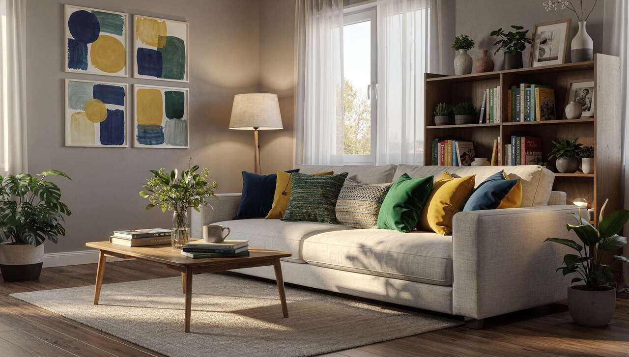 Utiliser les couleurs pour dynamiser l'intérieur