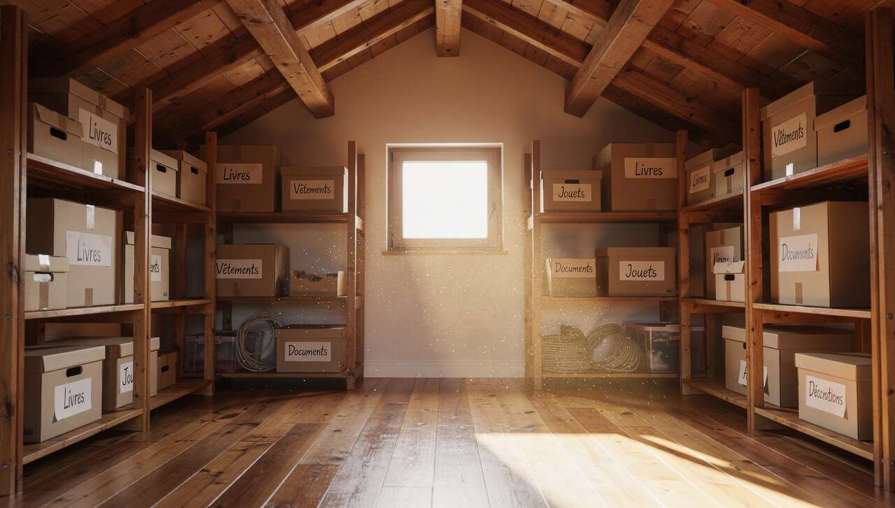 Comment organiser efficacement votre grenier ?