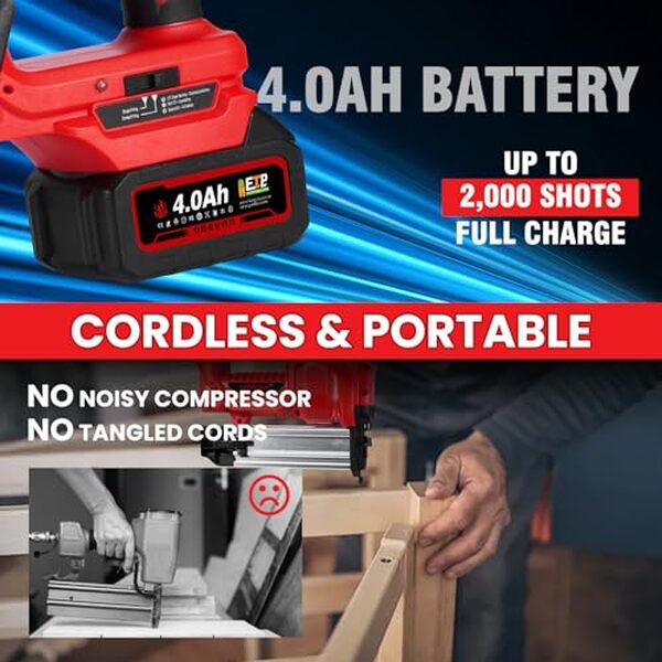 Découvrez notre test complet de la cloueuse agrafeuse sans fil ONEVAN 4.0ah : performance, autonomie et praticité pour vos travaux de bricolage. 