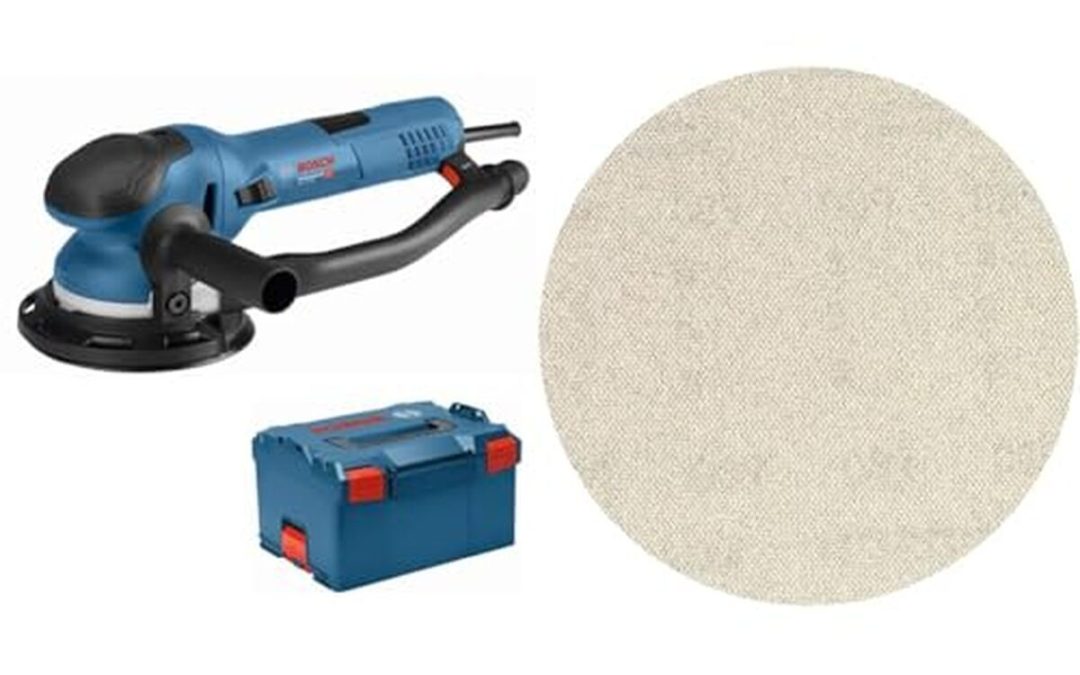 Test de la Bosch Professional GET 75-150 : ponceuse excentrique 750W