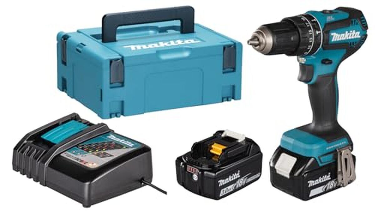 Test de la perceuse makita dhp485rfj 18v lxt