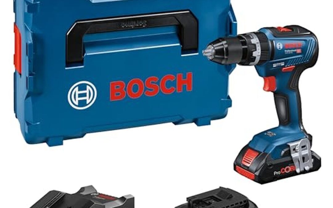 Test de la perçeuse-visseuse sans-fil Bosch GSB 18V-55