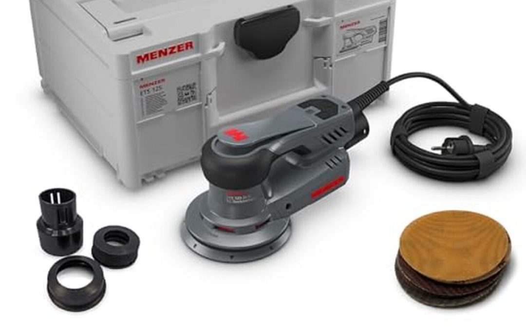 Test de la ponceuse excentrique Menzer ETS 125 2.5 : polissage précis et finition parfaite