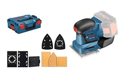 Test de la ponceuse vibrante sans-fil Bosch GSS 18V-10