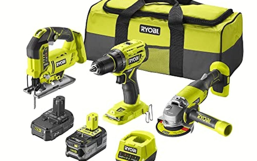 Test du pack 3 outils sans fil Ryobi One+ : puissance et polyvalence