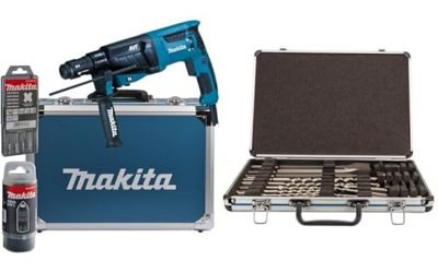Test : perforateur burineur Makita HR2631FT13 avec coffret d&rsquo;accessoires