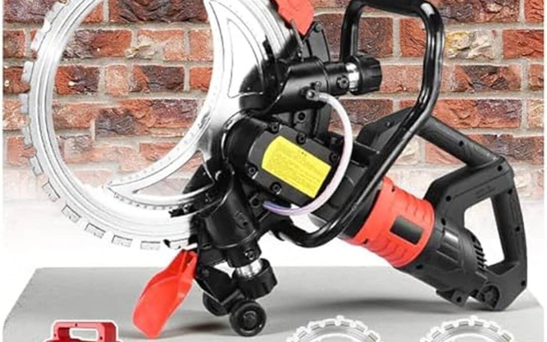 Test : scie à béton électrique 9500W, profondeur de coupe 300mm