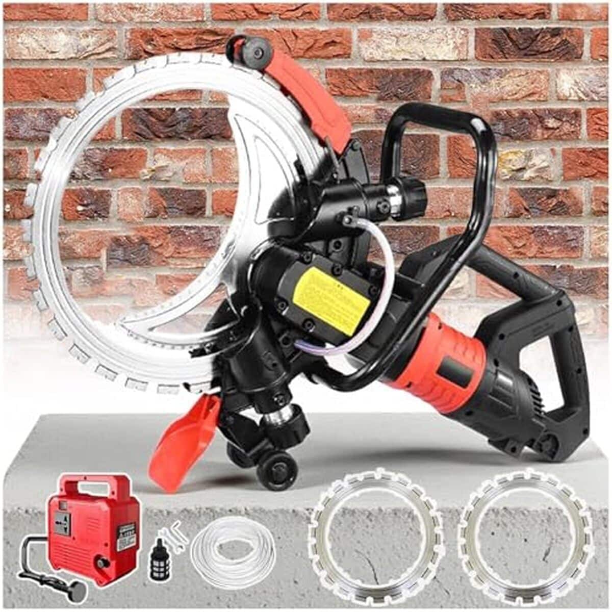 Test : scie à béton électrique 9500W, profondeur de coupe 300mm