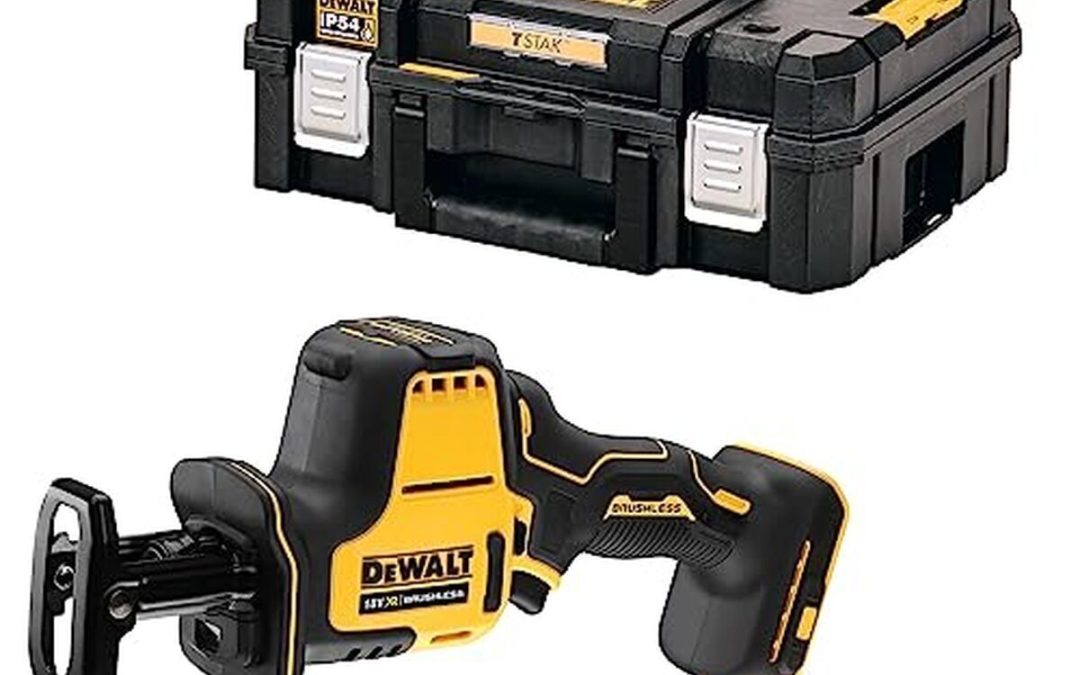 Test : scie sabre compacte XR 18V sans balais - coffret TSTAK optimisé SEO