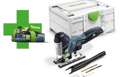 Test : scie Sauteuse Sans Fil Festool Carvex Psc 420