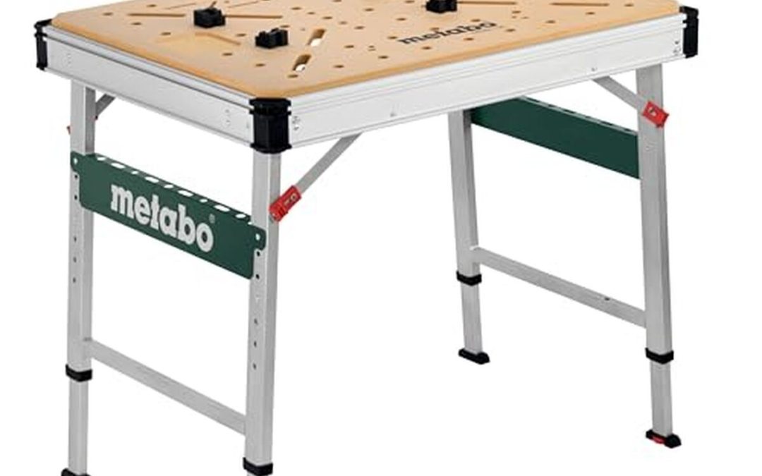 Test : table multifonction Metabo MWB 100 ajustable