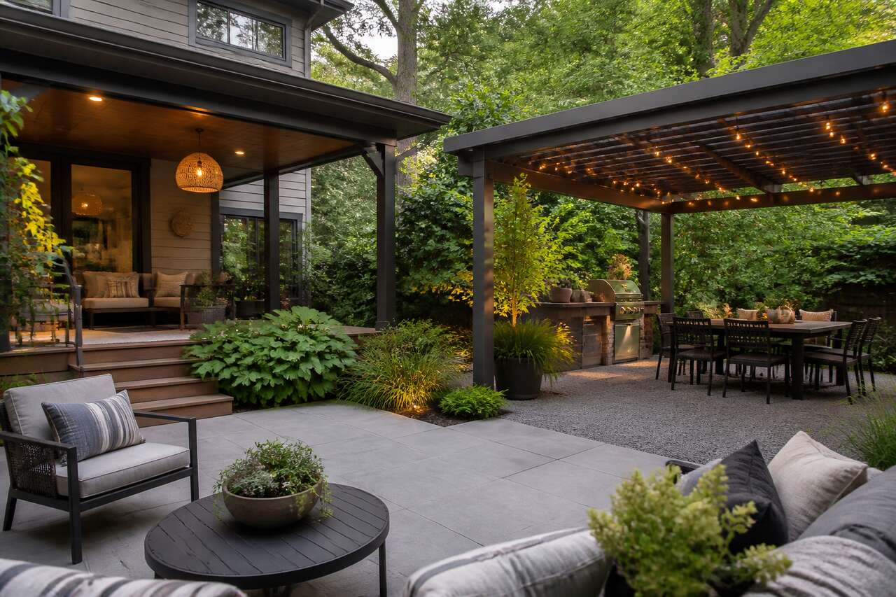 Les différences entre véranda et pergola