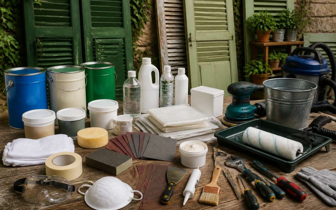 Comment Peindre Vos Volets En Bois : conseils Et Astuces