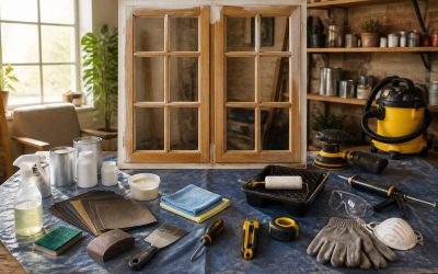 Comment peindre une fenêtre en bois ?