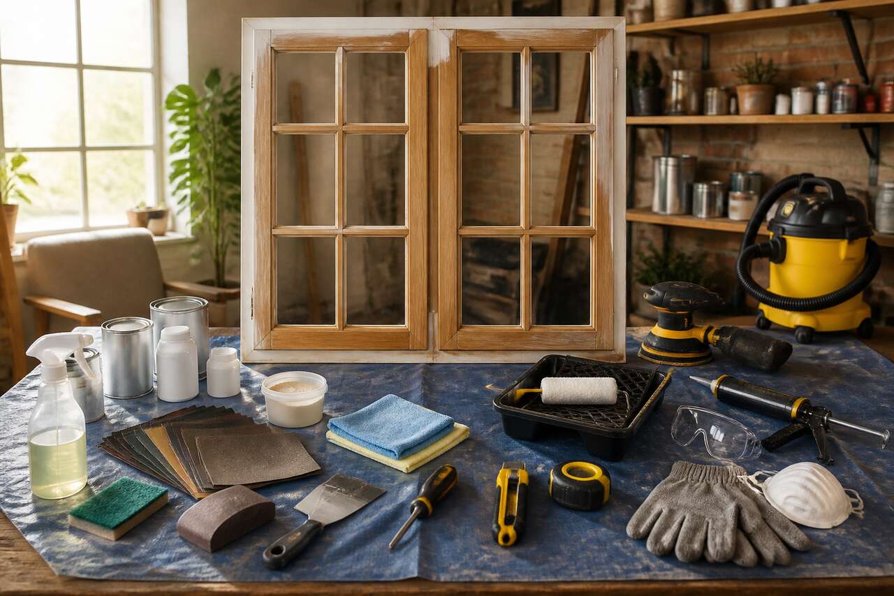 Comment peindre une fenêtre en bois ?