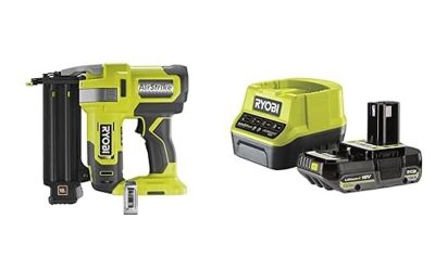 Test : cloueur Ryobi 18G à air comprimé 18V