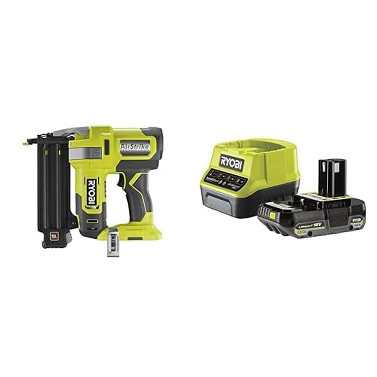 Test : cloueur Ryobi 18G à air comprimé 18V