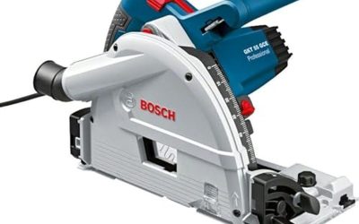Test scie plongeante Bosch GKT 55 gce : puissance et précision